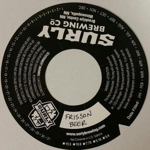 Frisson Beer 