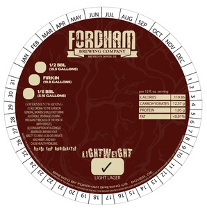 Fordham Lightweight Light Lager 