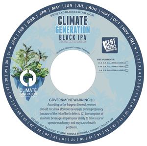 Climate Generation Black Ipa` November 2016