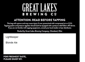 The Great Lakes Brewing Company Lightkeeper December 2016