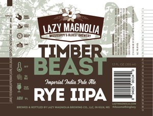 Lazy Magnolia Brewing Company Timber Beast