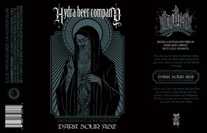 Hydra Beer Company Resurrection Dark Sour Ale November 2016