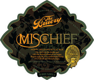 The Bruery Mischief (2017)