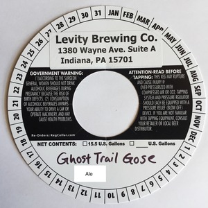 Ghost Trail Gose November 2016