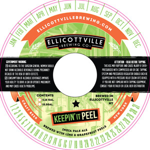 Ellicottville Brewing Company Keepin' It Peel India Pale Ale