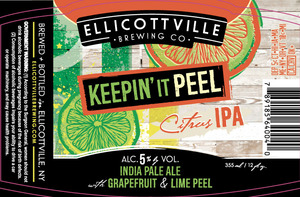 Ellicottville Brewing Company Keepin' It Peel India Pale Ale