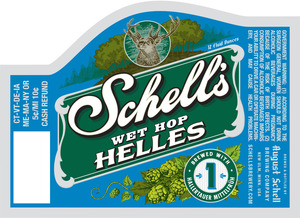 Schell's Wet Hop Helles December 2016