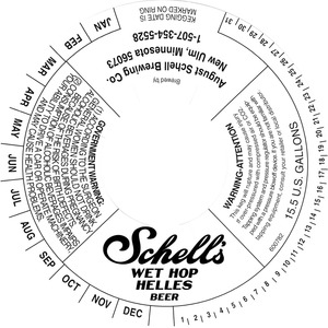 Schell's Wet Hop Helles December 2016