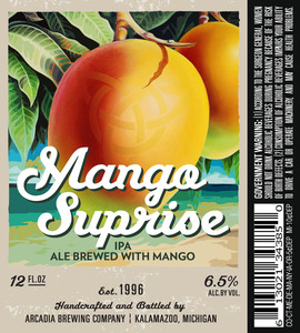 Arcadia Brewing Company Mango Suprise