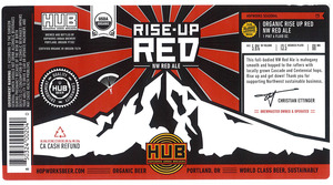 Hopworks Urban Brewery Rise Up Red Nw Red Ale December 2016