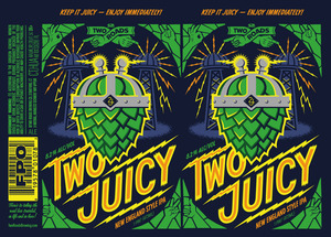 Two Roads Two Juicy New England Style IPA December 2016