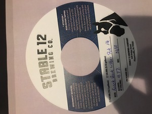 Stable 12 Brewing Company Razzle Dazzle December 2016