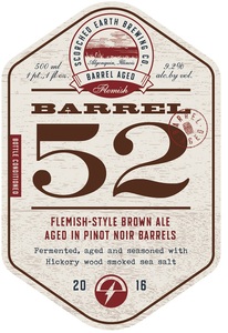 Barrel 52 Flemish-style Brown Ale Aged I December 2016