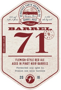 Barrel 71 Flemish-style Red Ale December 2016