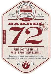 Barrel 72 Flemish-style Red Ale Aged In December 2016