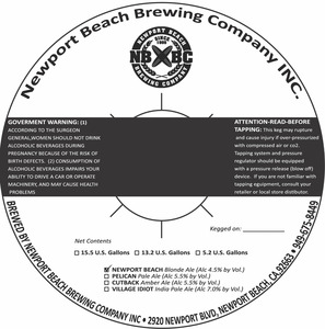 Newport Beach Brewing Company December 2016