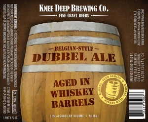 Knee Deep Brewing Company Belgian-style Dubbel Ale - Barrel Aged