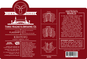 Three Magnets Brewing Co. Kratovo Russian Imperial Stout