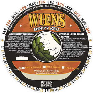 Wiens Brewing Company Hoppy Red