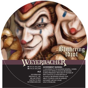 Weyerbacher Blithering Idiot Barleywine Ale December 2016