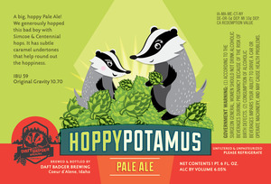 Daft Badger Brewing Hoppypotamus