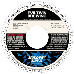 Evil Twin Brewing Molotov Lite