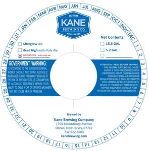 Kane Brewing Company Indicators December 2016