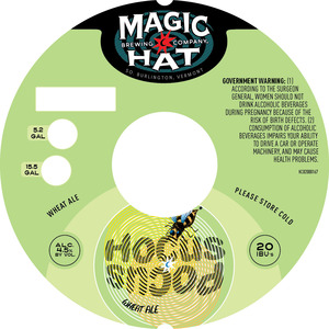 Magic Hat Hocus Pocus Wheat Ale December 2016