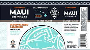 Maui Brewing Co. Blood Orange Lorenzini Double IPA