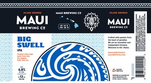 Maui Brewing Co. Big Swell IPA December 2016