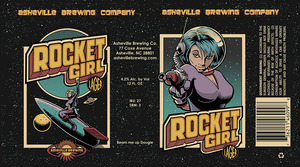 Asheville Brewing Co Rocket Girl December 2016