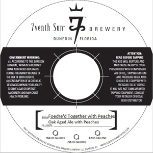 7venth Sun Brewery Foedre'd Together With Peaches December 2016