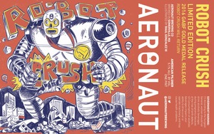 Aeronaut Brewing Company Robot Crush December 2016