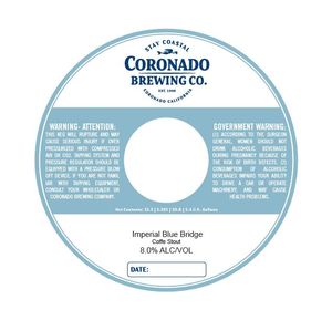 Coronado Brewing Company Imperial Blue Bridge