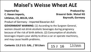 Maisel's Weisse Wheat
