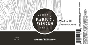 Avondale Barrel Works Window Sill December 2016