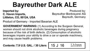 Bayreuther Dark Ale 