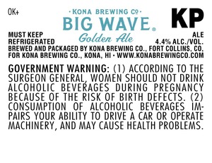 Kona Brewing Co. Big Wave