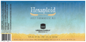 Urban Family Brewing Company Hexaploid December 2016