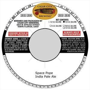 Space Pope Ipa December 2016