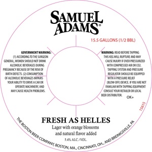 Samuel Adams Fresh As Helles