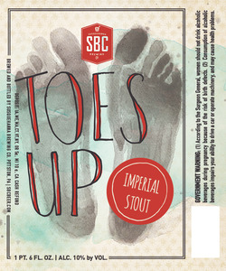 Toes Up Imperial Stout December 2016