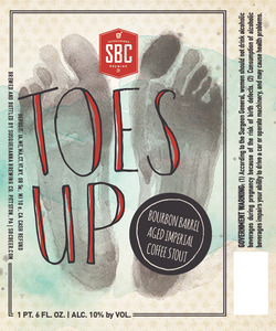 Toes Up Bourbon Barrel Aged Imperialcoffee Stout December 2016