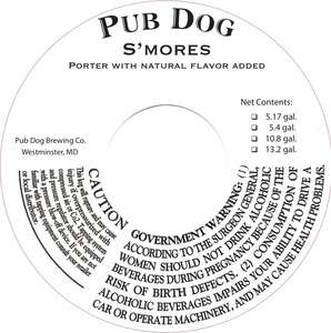 Pub Dog S'mores