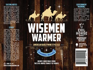 Wisemen Warmer Barleywine Style Ale December 2016