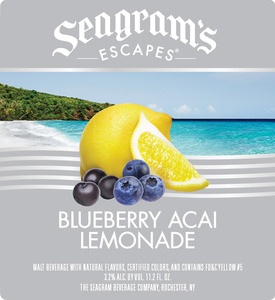 Seagram's Escapes Blueberry Acai Lemonade