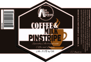 Blue Pants Brewery Coffee & Milk Pinstripe December 2016