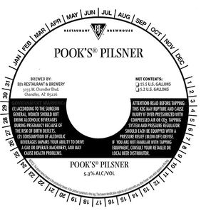 Bj's Pook's Pilsner December 2016