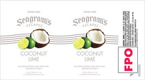Seagram's Escapes Coconut Lime