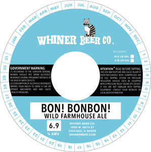 Whiner Beer Company Bon! Bonbon! December 2016